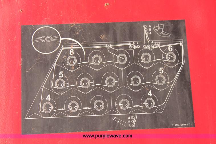 image for item H5857 2011 Massey-Ferguson 2190 large square baler