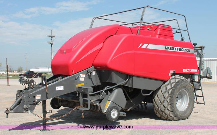 image for item H5858 2010 Massey-Ferguson 2190 large square baler