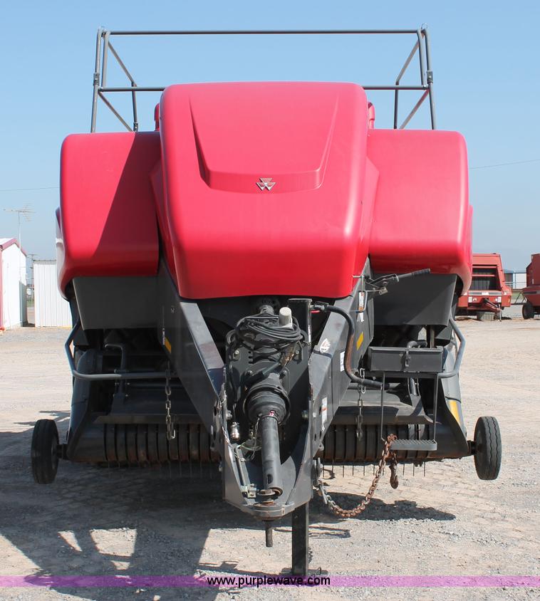image for item H5858 2010 Massey-Ferguson 2190 large square baler