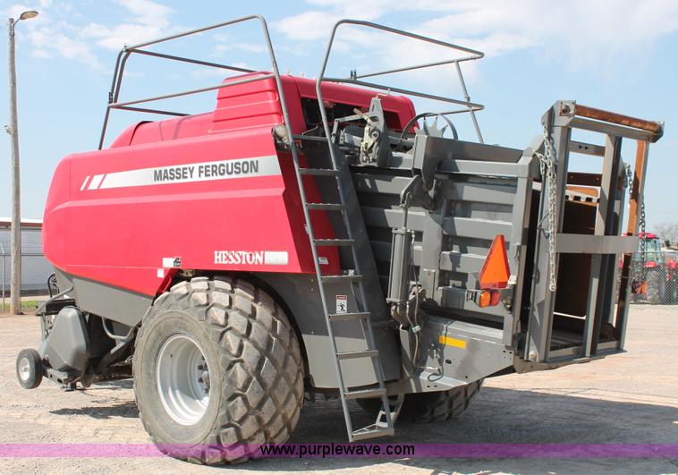 image for item H5858 2010 Massey-Ferguson 2190 large square baler