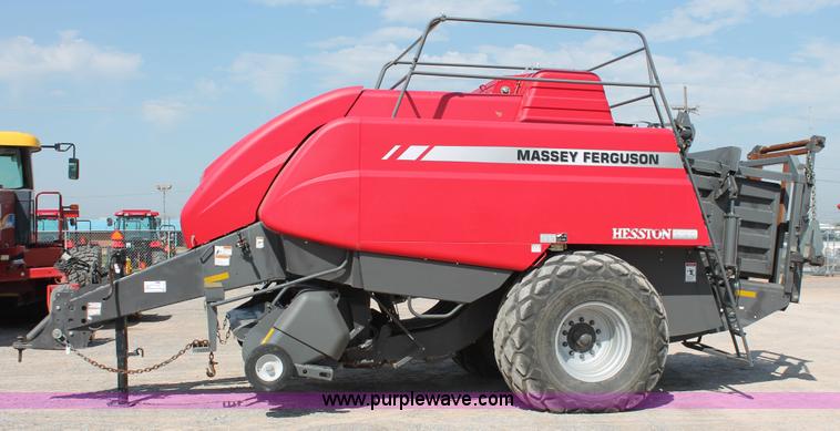 image for item H5858 2010 Massey-Ferguson 2190 large square baler