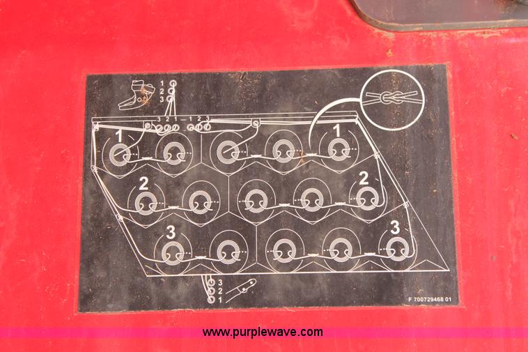 image for item H5858 2010 Massey-Ferguson 2190 large square baler