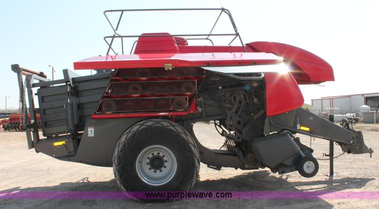 image for item H5858 2010 Massey-Ferguson 2190 large square baler