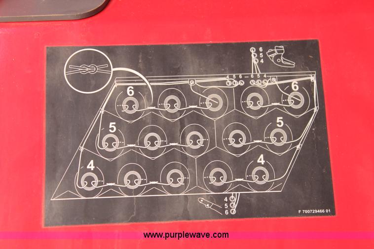 image for item H5858 2010 Massey-Ferguson 2190 large square baler