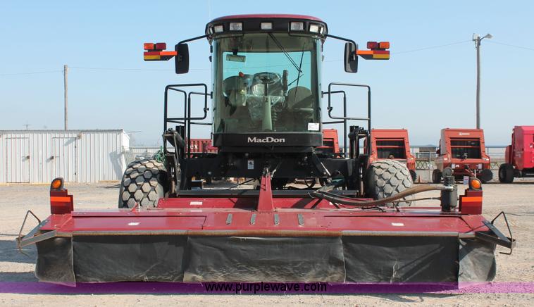 image for item H5859 2011 MacDon M205 self-propelled windrower