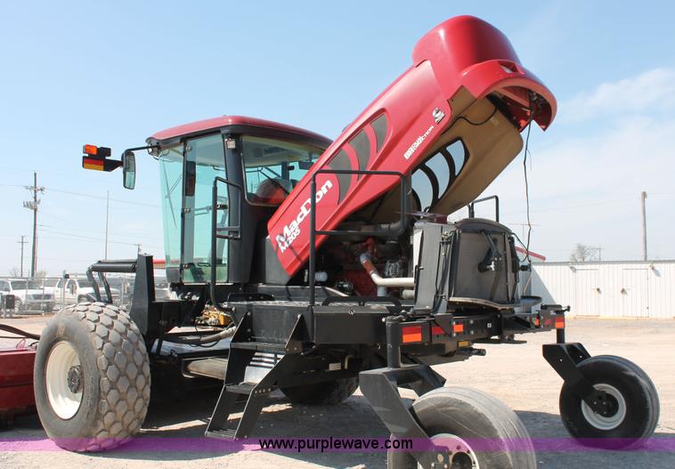 image for item H5859 2011 MacDon M205 self-propelled windrower