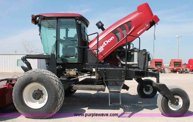 image for item H5859 2011 MacDon M205 self-propelled windrower