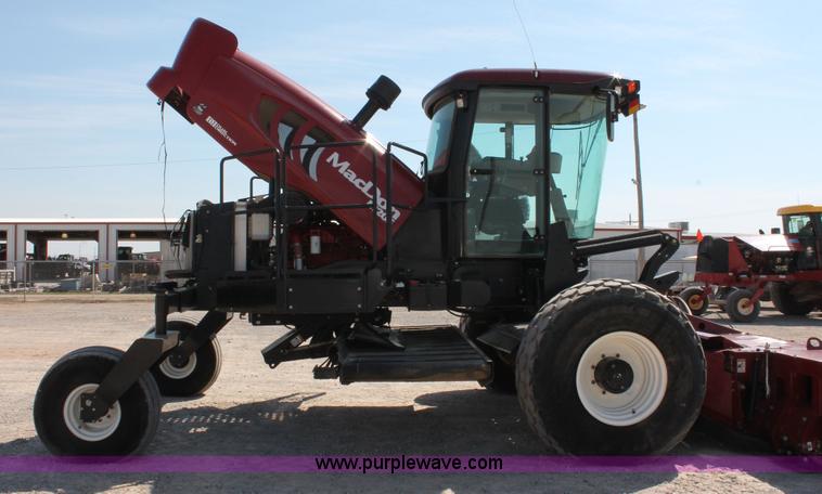 image for item H5859 2011 MacDon M205 self-propelled windrower