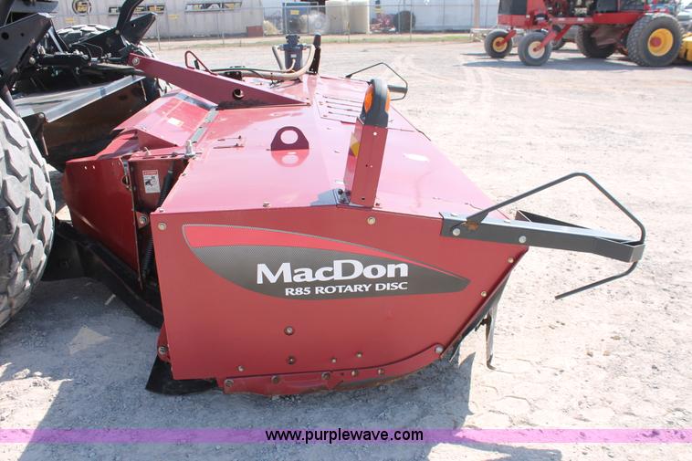 image for item H5859 2011 MacDon M205 self-propelled windrower