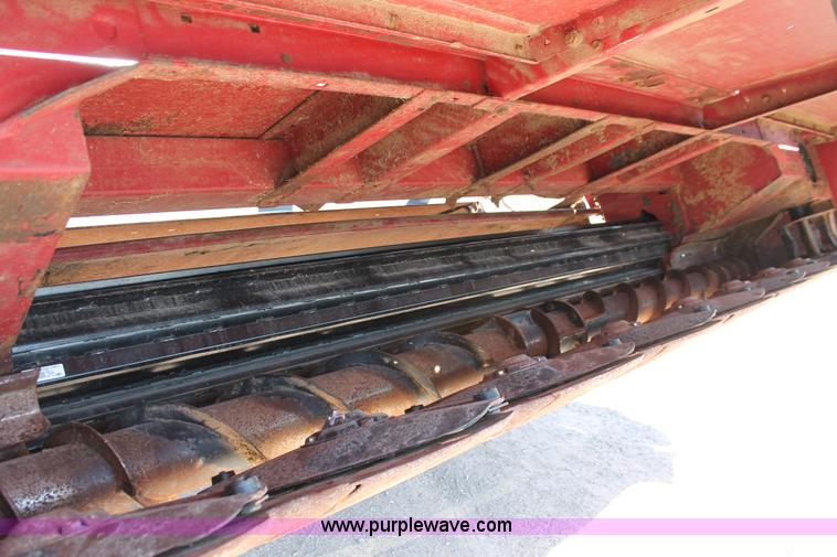 image for item H5859 2011 MacDon M205 self-propelled windrower