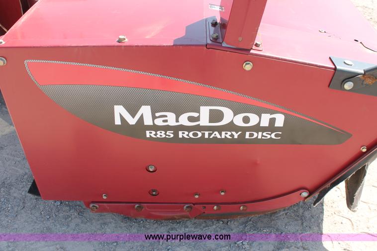 image for item H5859 2011 MacDon M205 self-propelled windrower
