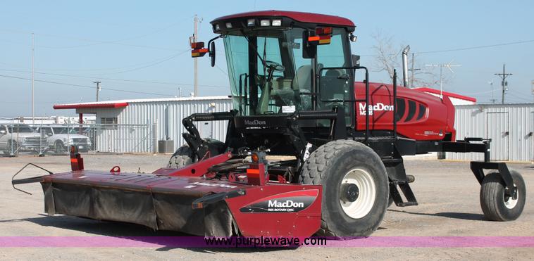image for item H5860 2011 MacDon M205 self-propelled windrower