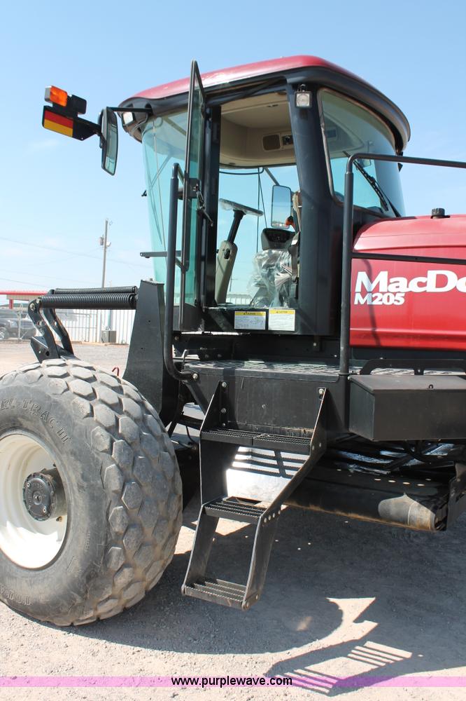 image for item H5860 2011 MacDon M205 self-propelled windrower
