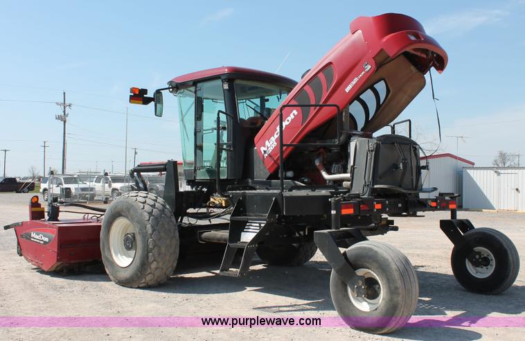 image for item H5860 2011 MacDon M205 self-propelled windrower