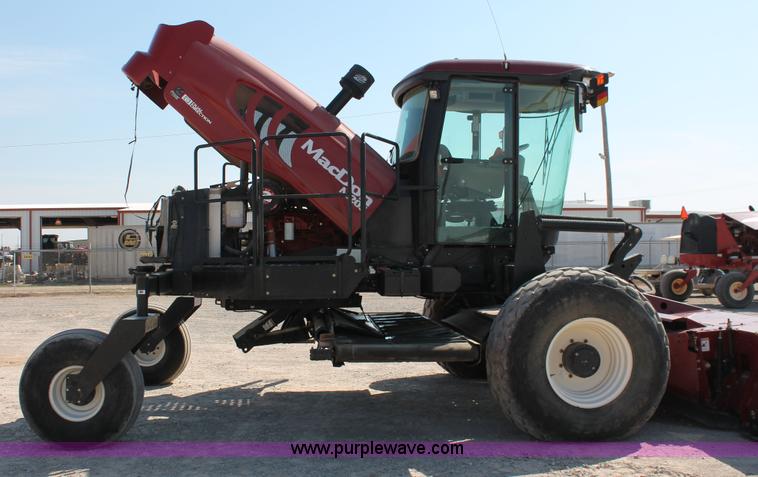 image for item H5860 2011 MacDon M205 self-propelled windrower