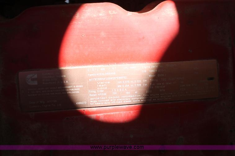 image for item H5860 2011 MacDon M205 self-propelled windrower