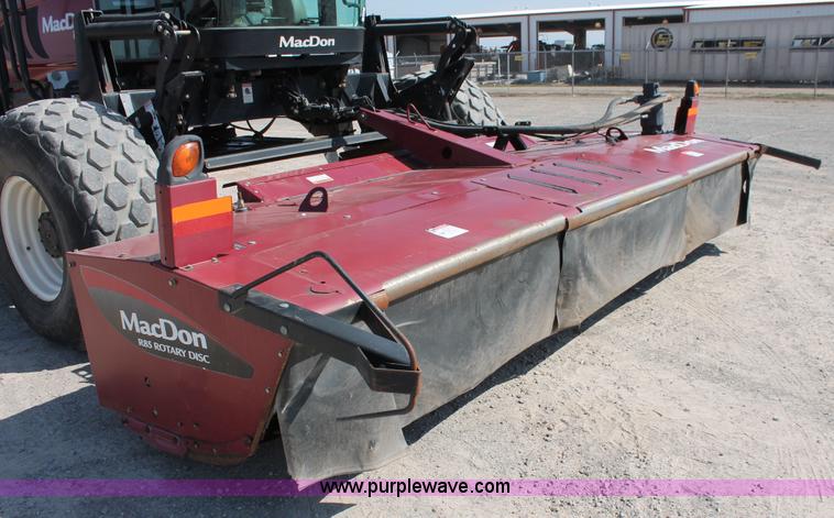 image for item H5860 2011 MacDon M205 self-propelled windrower