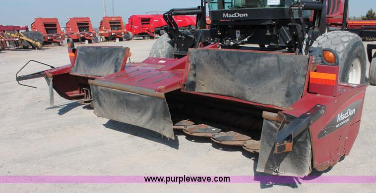 image for item H5860 2011 MacDon M205 self-propelled windrower