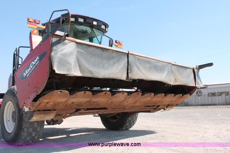 image for item H5860 2011 MacDon M205 self-propelled windrower