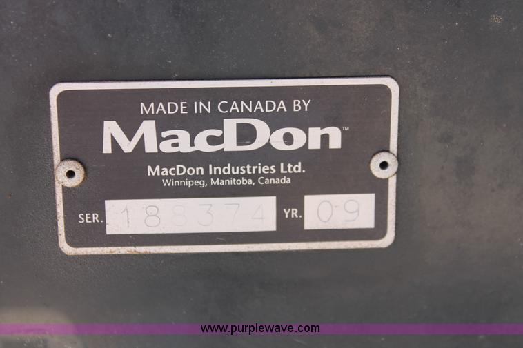 image for item H5860 2011 MacDon M205 self-propelled windrower