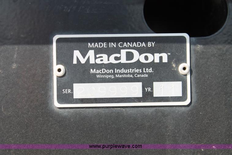 image for item H5860 2011 MacDon M205 self-propelled windrower
