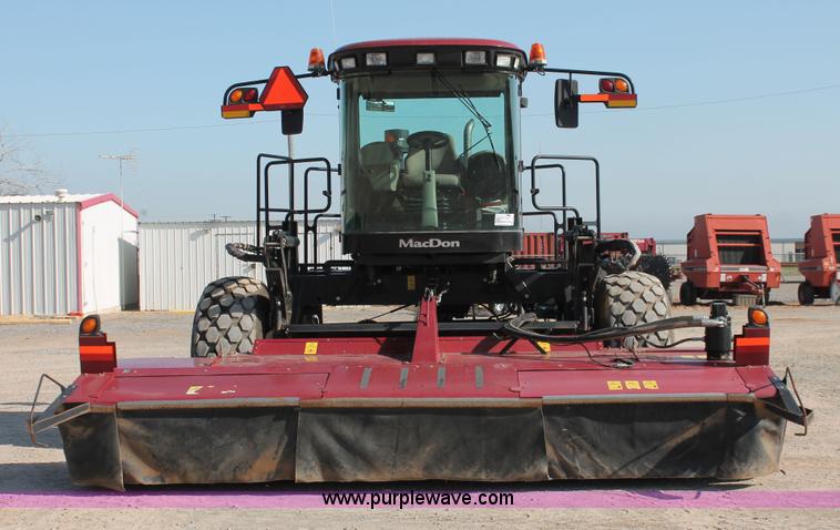 image for item H5861 2013 MacDon M205 self-propelled windrower