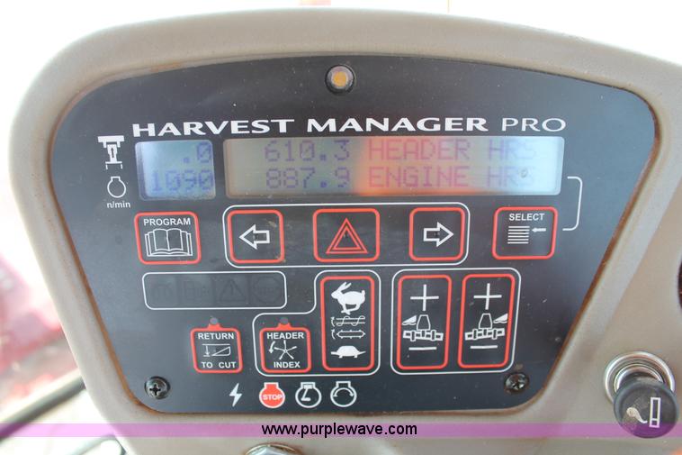 image for item H5861 2013 MacDon M205 self-propelled windrower