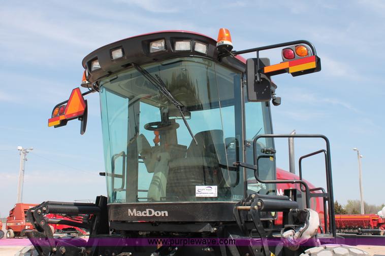 image for item H5861 2013 MacDon M205 self-propelled windrower