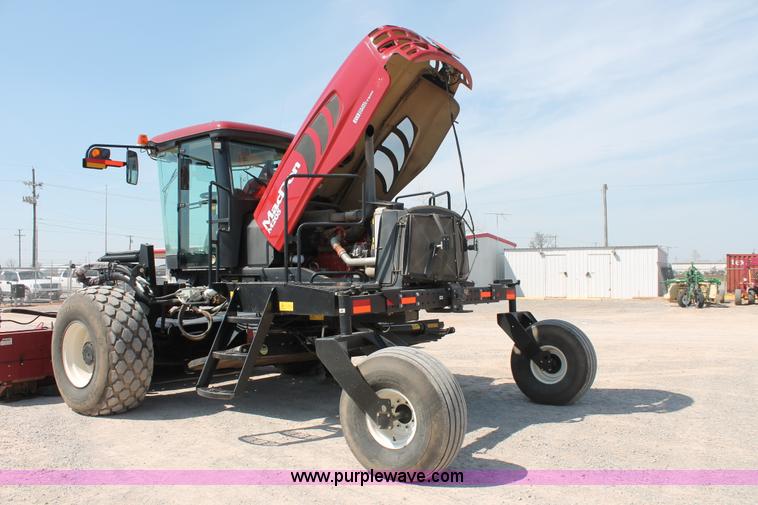 image for item H5861 2013 MacDon M205 self-propelled windrower