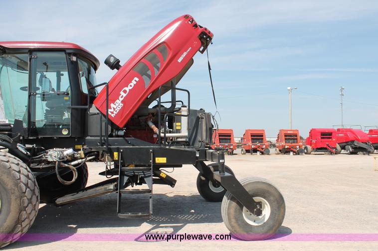 image for item H5861 2013 MacDon M205 self-propelled windrower