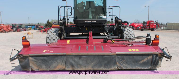 image for item H5861 2013 MacDon M205 self-propelled windrower