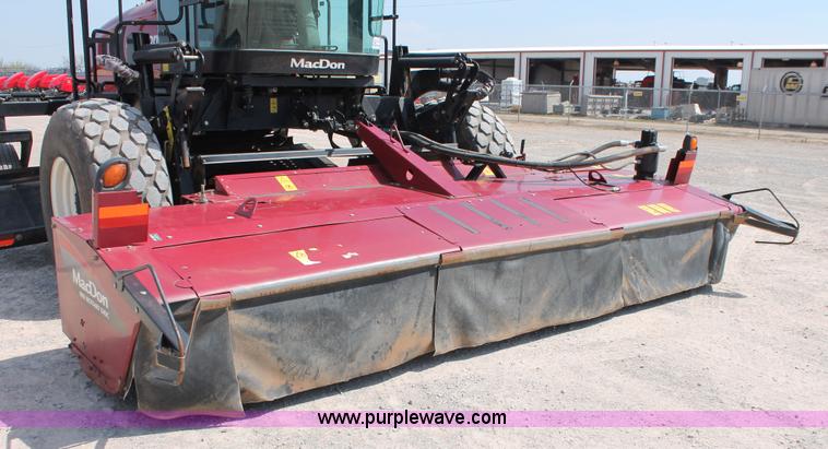 image for item H5861 2013 MacDon M205 self-propelled windrower