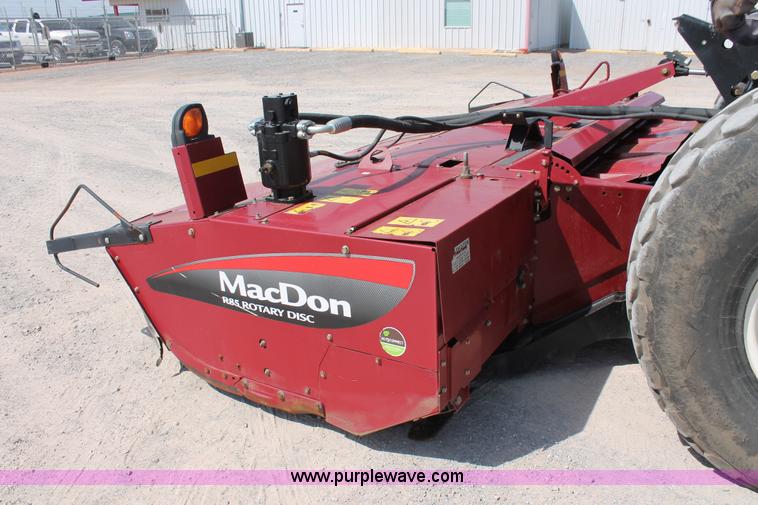 image for item H5861 2013 MacDon M205 self-propelled windrower
