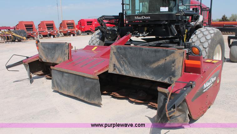 image for item H5861 2013 MacDon M205 self-propelled windrower