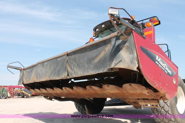 image for item H5861 2013 MacDon M205 self-propelled windrower