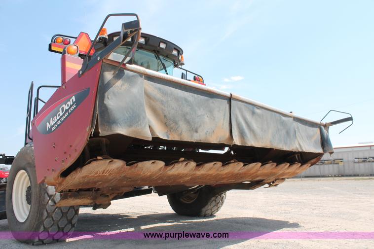 image for item H5861 2013 MacDon M205 self-propelled windrower