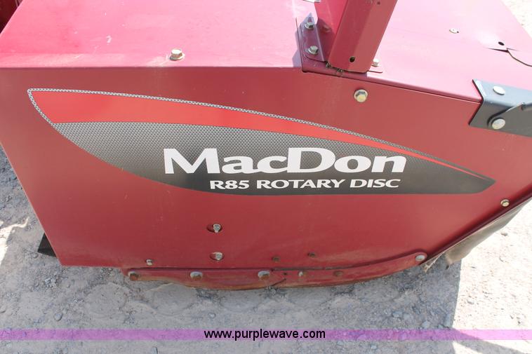 image for item H5861 2013 MacDon M205 self-propelled windrower