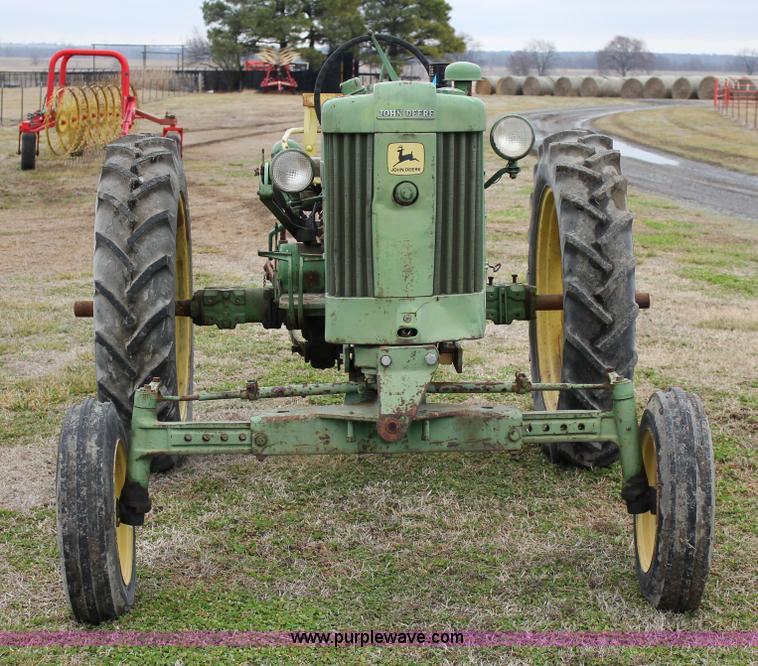 image for item J2282 1957 John Deere 420 tractor