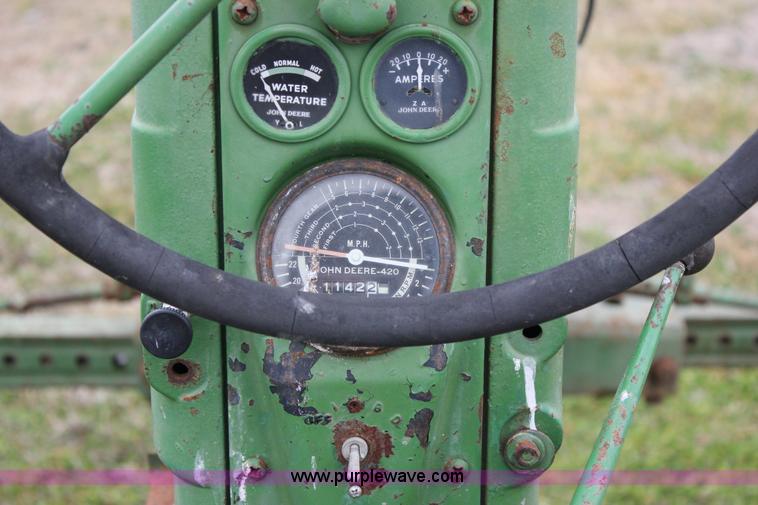 image for item J2282 1957 John Deere 420 tractor