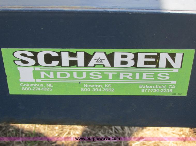 image for item J6714 Schaben 1,000 gallon nurse tank trailer
