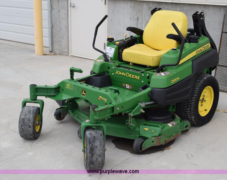 image for item K2414 John Deere Z810A Z-Trak lawn mower