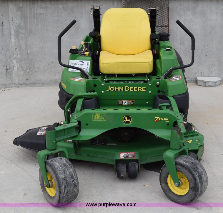 image for item K2414 John Deere Z810A Z-Trak lawn mower