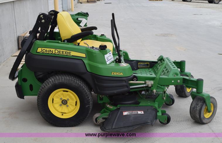 image for item K2414 John Deere Z810A Z-Trak lawn mower