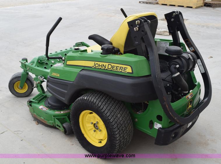 image for item K2414 John Deere Z810A Z-Trak lawn mower
