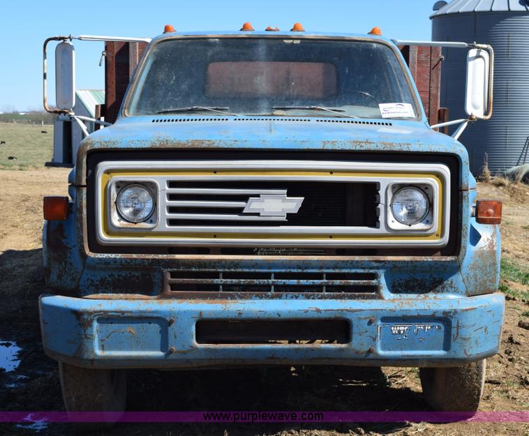 image for item K2482 1974 Chevrolet C60 grain truck