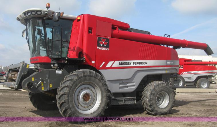 image for item K2999 2011 Massey Ferguson 9560 combine