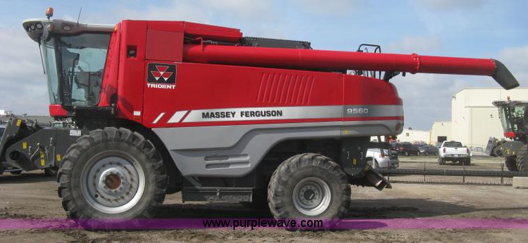image for item K2999 2011 Massey Ferguson 9560 combine