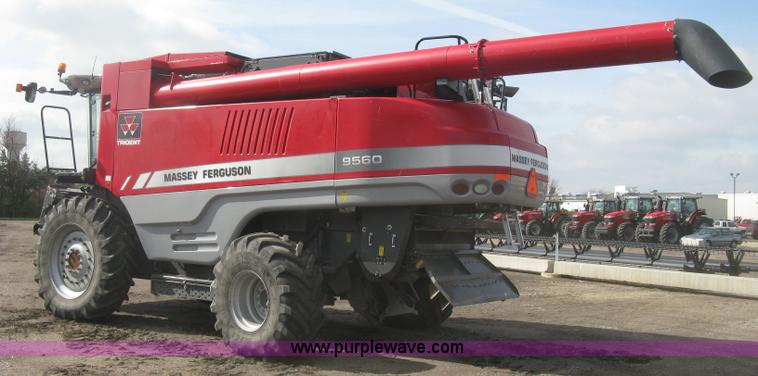 image for item K2999 2011 Massey Ferguson 9560 combine