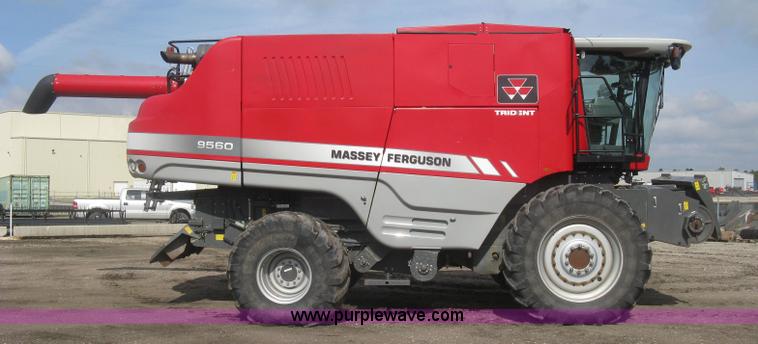 image for item K2999 2011 Massey Ferguson 9560 combine