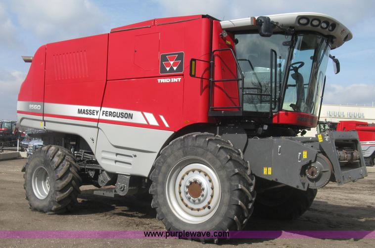 image for item K2999 2011 Massey Ferguson 9560 combine